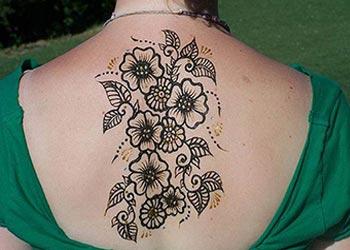 Mehndi Design for Back