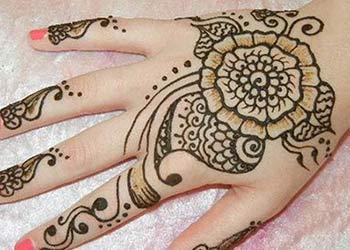 Mehndi Design for back Hand