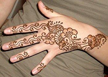 Mehndi Design For back Hand