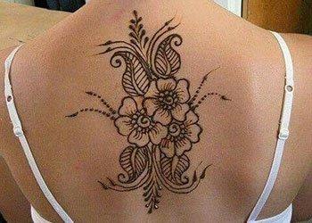 Mehndi Design for Back