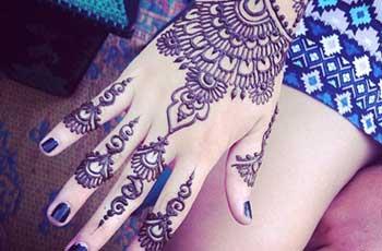 Mehndi Designs for back hand