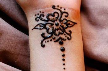 Mehndi Design for Wrist